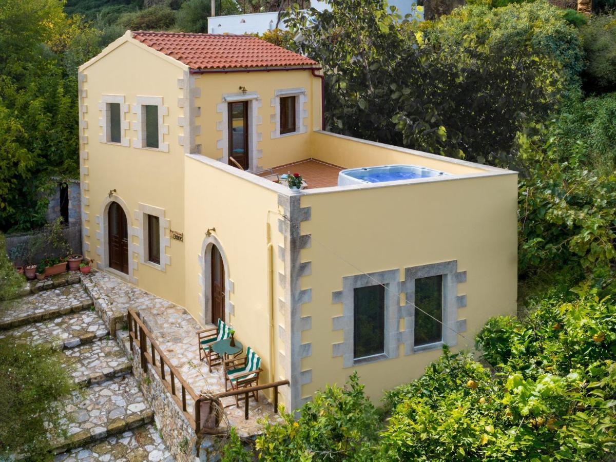 Villa Erontas - Private Heated Jacuzzi Makhairoí Exterior foto